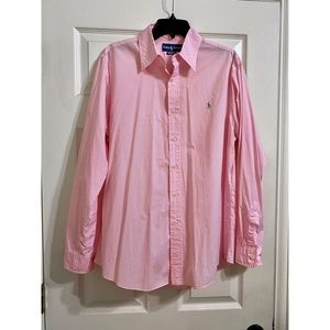 Polo by Ralph Lauren Pink Button Down Dress Shirt
